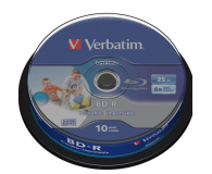 VERBATIM 25GB X6 PRINTABLE DATALIFE (CAKE 10 szt ) - 377482 - zdjęcie 1